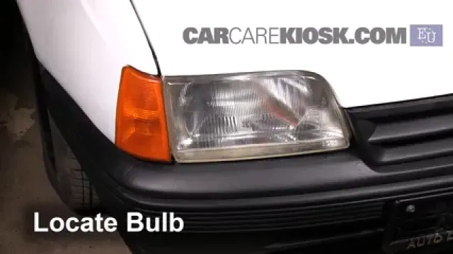 1990 Opel Kadett 1.4 i 1.4L 4 Cyl. Éclairage Feux de stationnement
